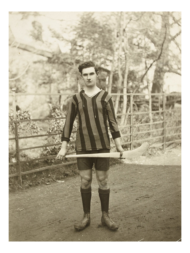 photo of grandad when he played hurling